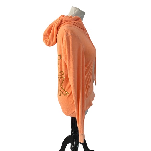 Victoria’s Secret orange track suit jacket size small - Picture 2 of 4